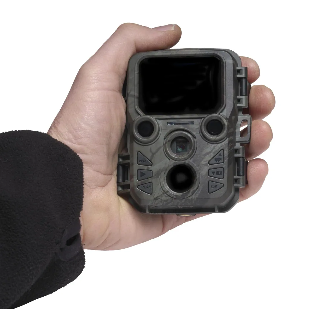 Mini-Wildkamera mit Infrarot LED für problemlose Nachtsicht