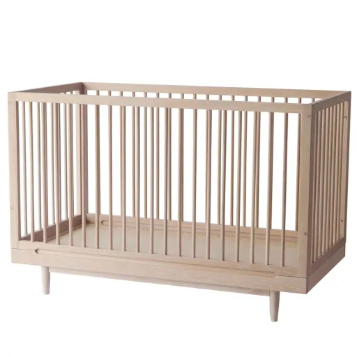 Nobodinoz Babybett "Pure" Eiche 70 x 140