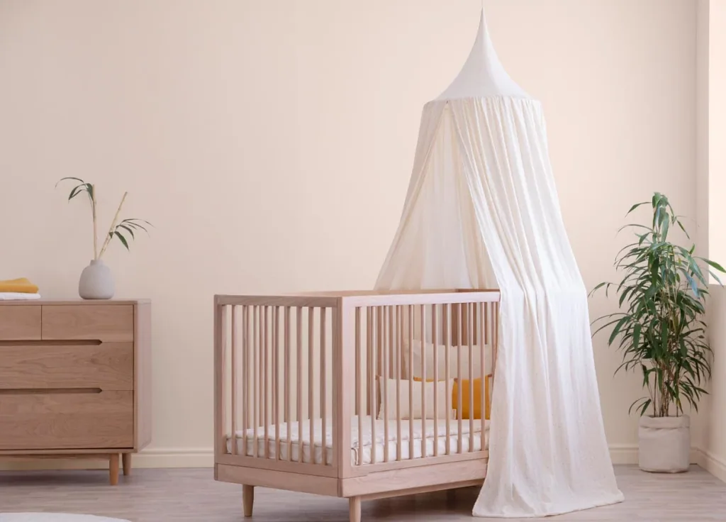 Nobodinoz Babybett "Pure" Eiche 70 x 140