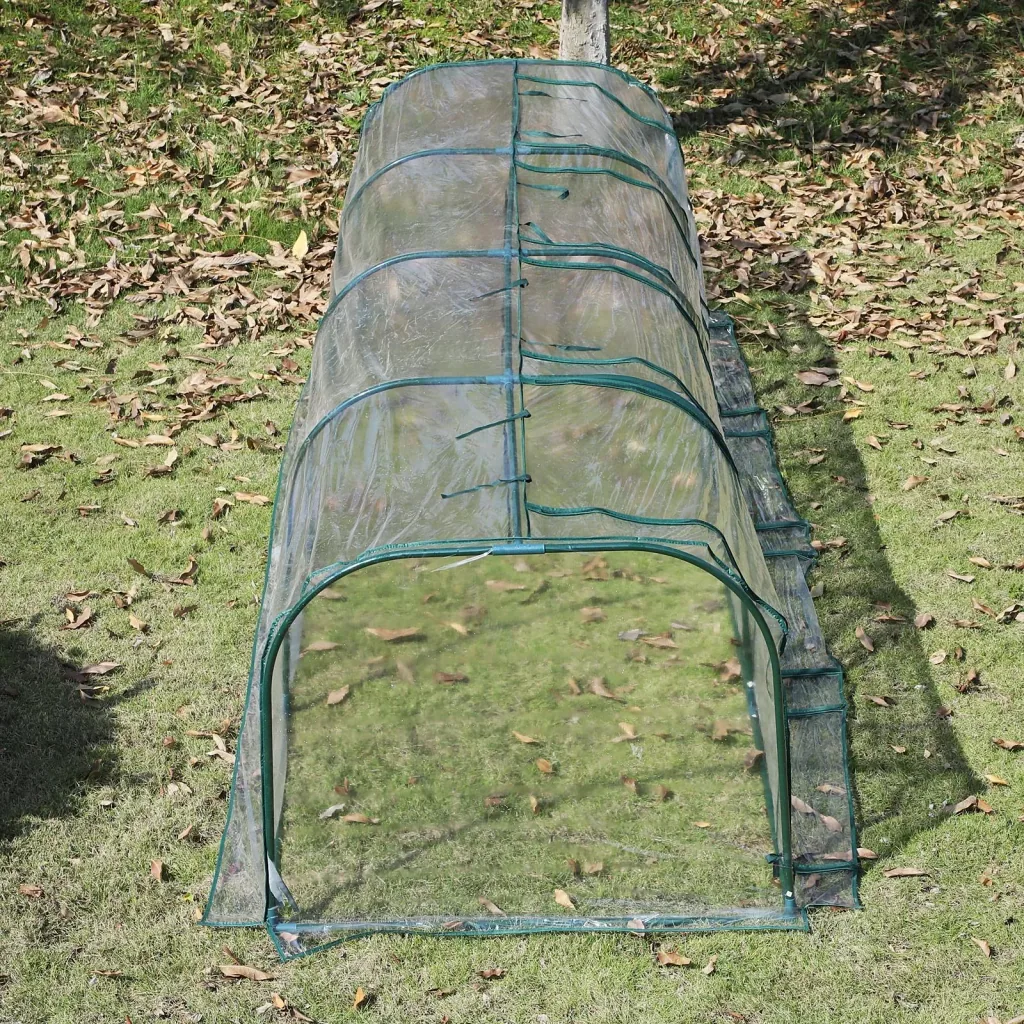Folientunnel mit 4 Türen