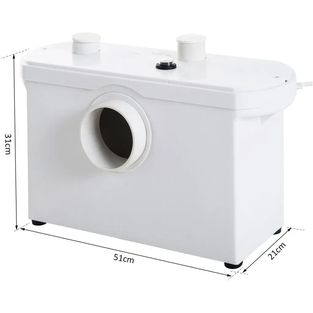 Hebeanlage Abwasserpumpe für WC Dusche 600W