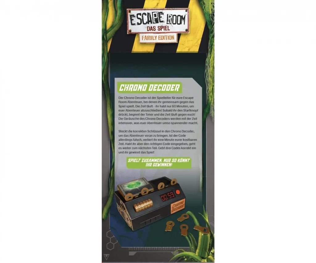 Gesellschaftsspiel "Escape Room" - Jumanji