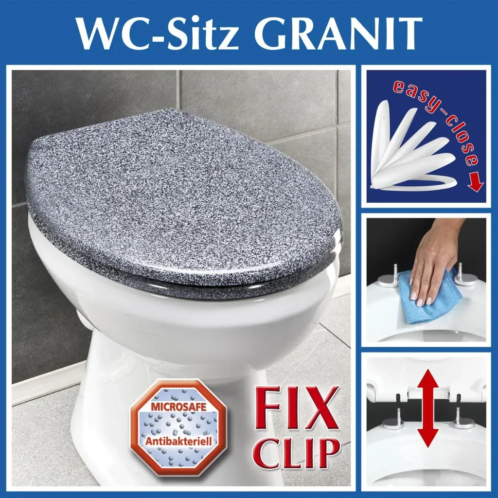 WC-Sitz OTTANA granitfarben