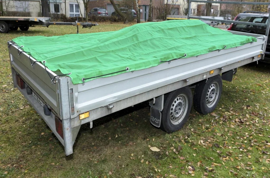 Container-Bändchengewebe mit Gummiseil, 220 g/m², 3,5 x 5 m