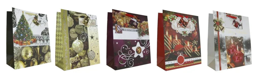 Geschenktüten "Weihnachten", 5 Stück