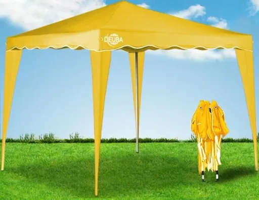 Faltpavillon. Partyzelt Capri - Popup gelb 3x3m