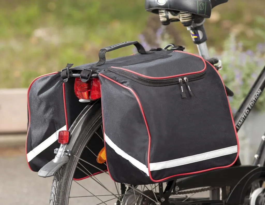 Fahrrad Gepäckträgertasche doppelt