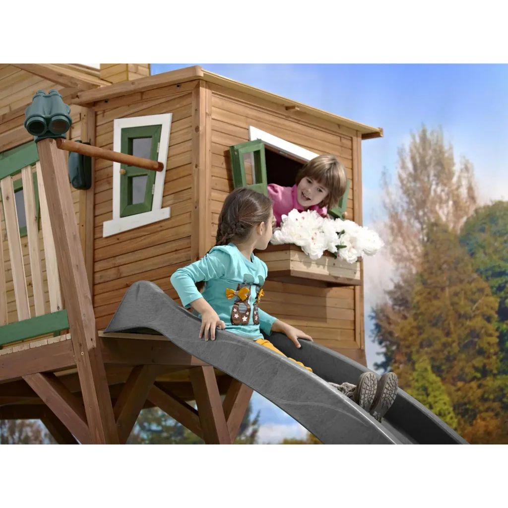 Sky230 Rutsche mit Wasseranschluss Grau - 228 cm