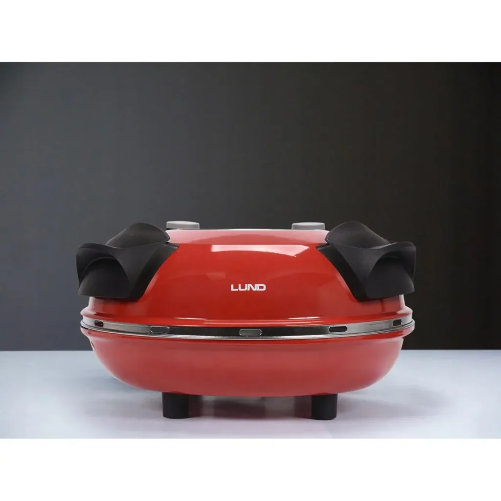 Pizzaofen - 1200W - 400 ºC - 5-stufige Temperaturregelung