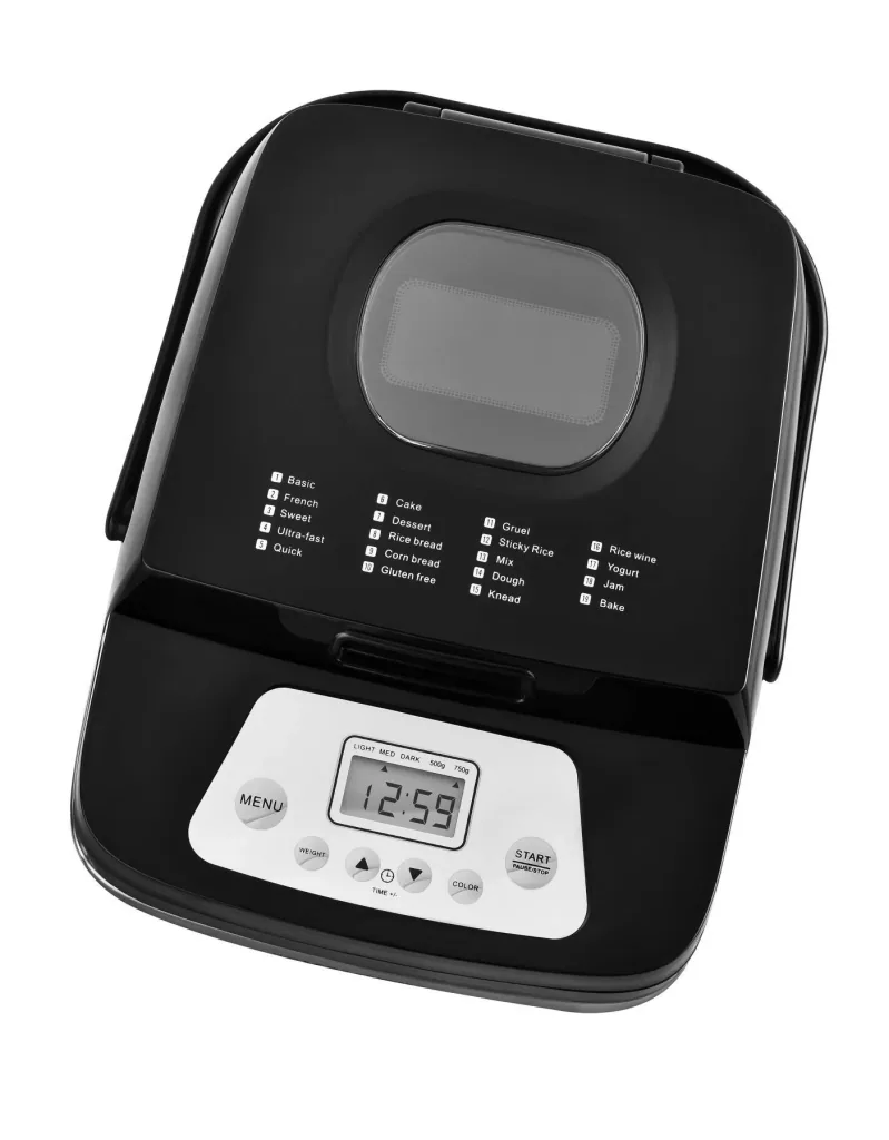 Brotbackautomat, Edelstahl mit 19 Automatikprogrammen