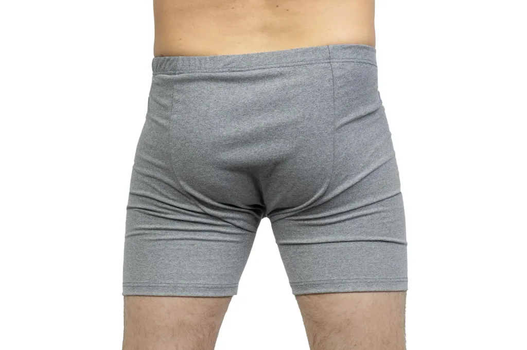 Retroshorts, dunkelgrau/melange, Gr.M