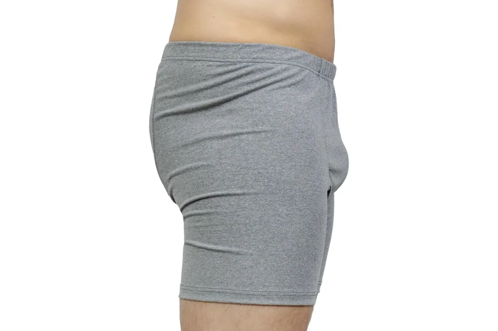 Retroshorts, dunkelgrau/melange, Gr.M