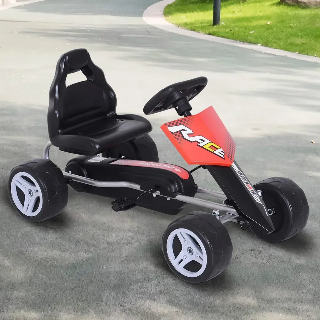 Kinder Go-Kart rot/schwarz