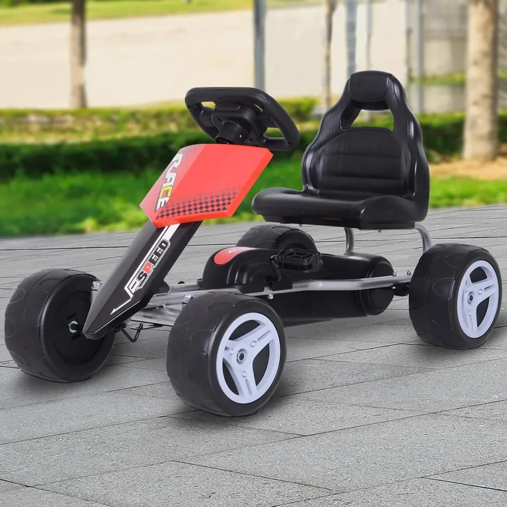 Kinder Go-Kart rot/schwarz
