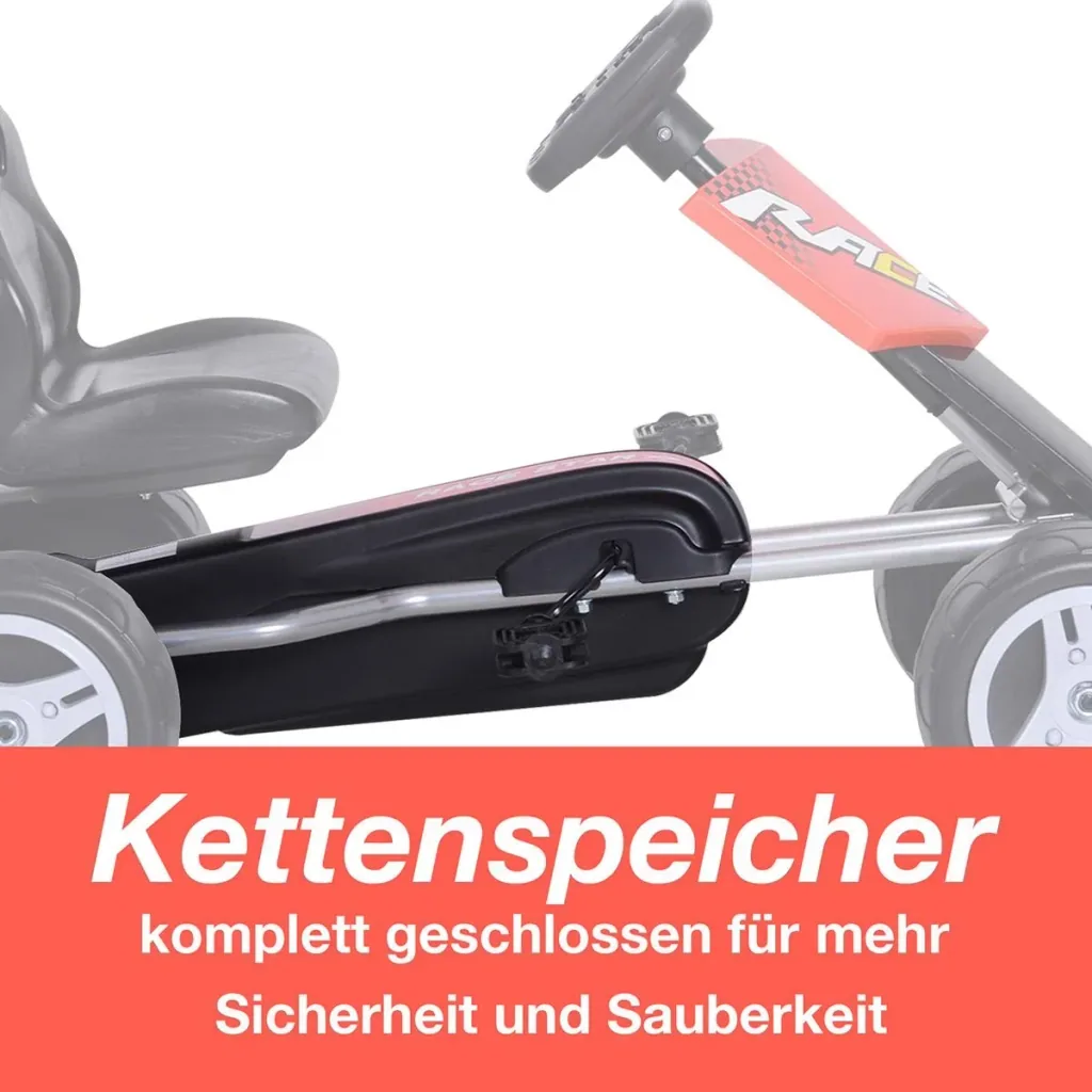 Kinder Go-Kart rot/schwarz