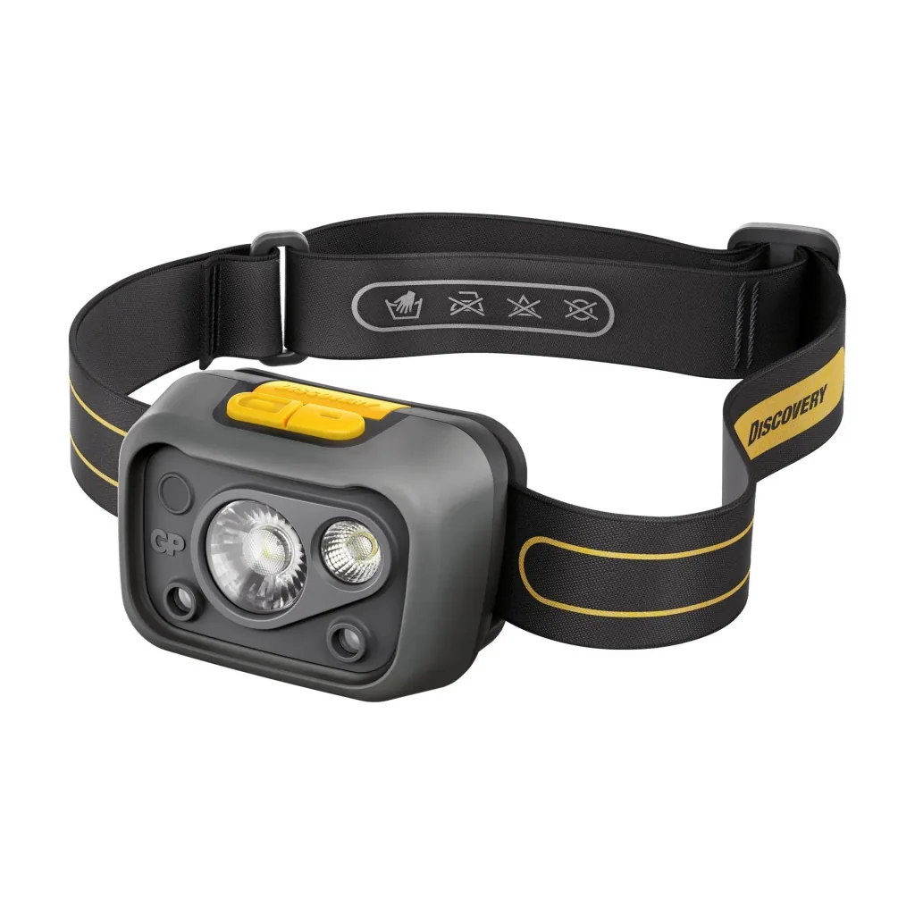 DISCOVERY Stirnleuchte mit Bewegungssensor und 375 Lumen, IPX5