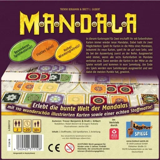 Gesellschaftsspiel Mandala