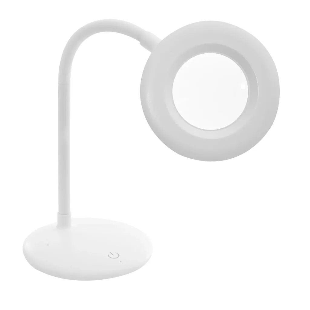 LED-Lupenlampe „Magic Vision“, mit Standfuß, Weiß