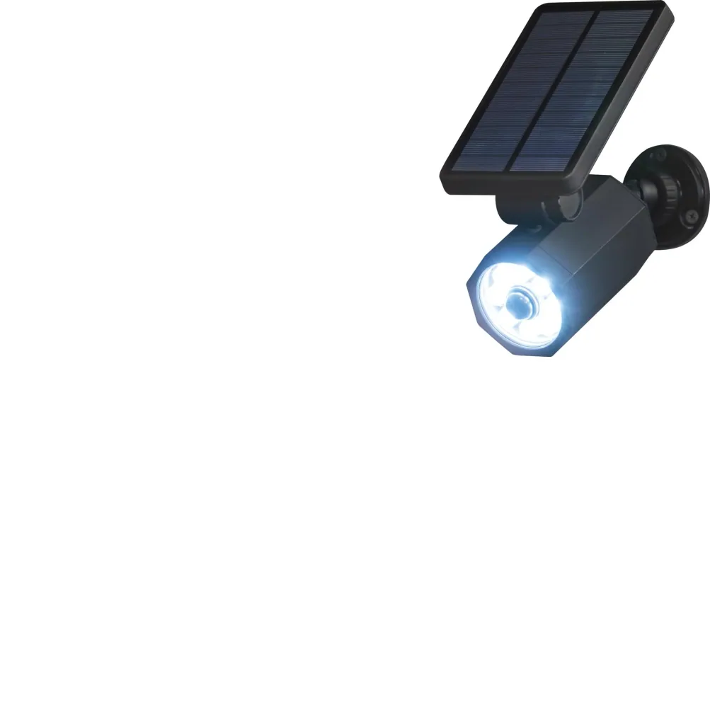 Solar Außenleuchte mit Bewegungsmelder und Dämmerungssensor, 400 Lumen