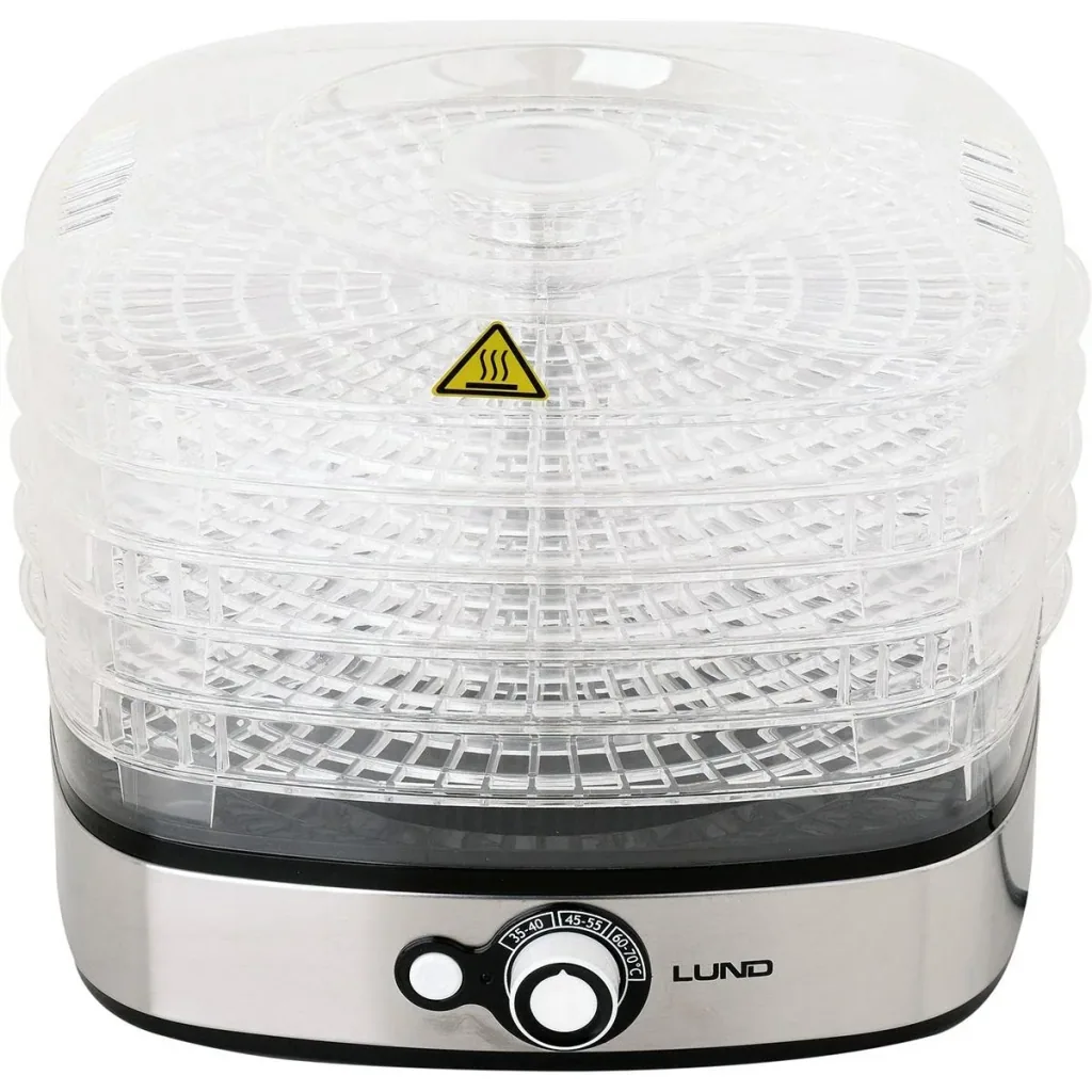 Lebensmitteltrockner - 5 Schichten - 35 bis 70 Grad - 500W