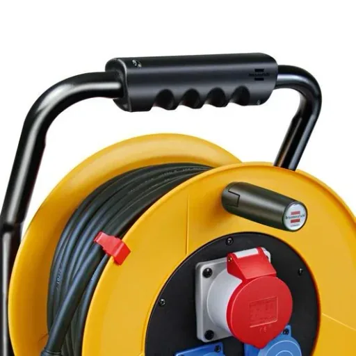 CEE Kabeltrommel Brobusta IP44, Durchmesser 320mm, 30m RN Kabel