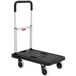 Alu-Plattformwagen - Klappbar - Tragkraft 150 Kg