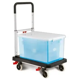 Alu-Plattformwagen - Klappbar - Tragkraft 150 Kg