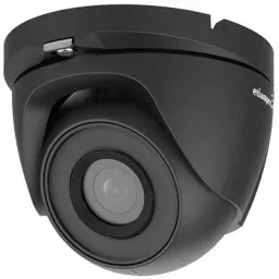 EtiamPro Überwachungskamera HD - CCTV - Dome - Mit Nachtsicht - 1080p - Für den Innen- und Außeneinsatz - Schwarz