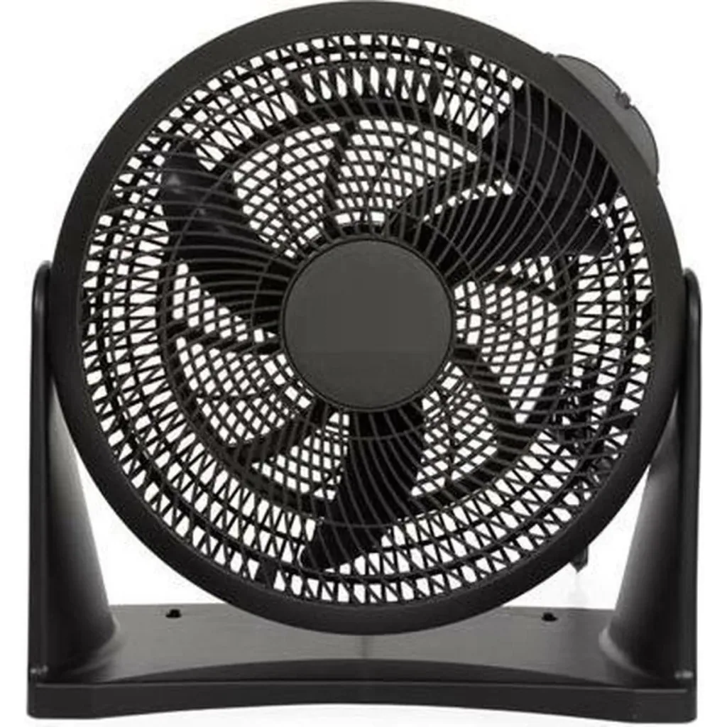 NL Boden- und Wandventilator ABS - Ø30cm - Schwarz - 35W