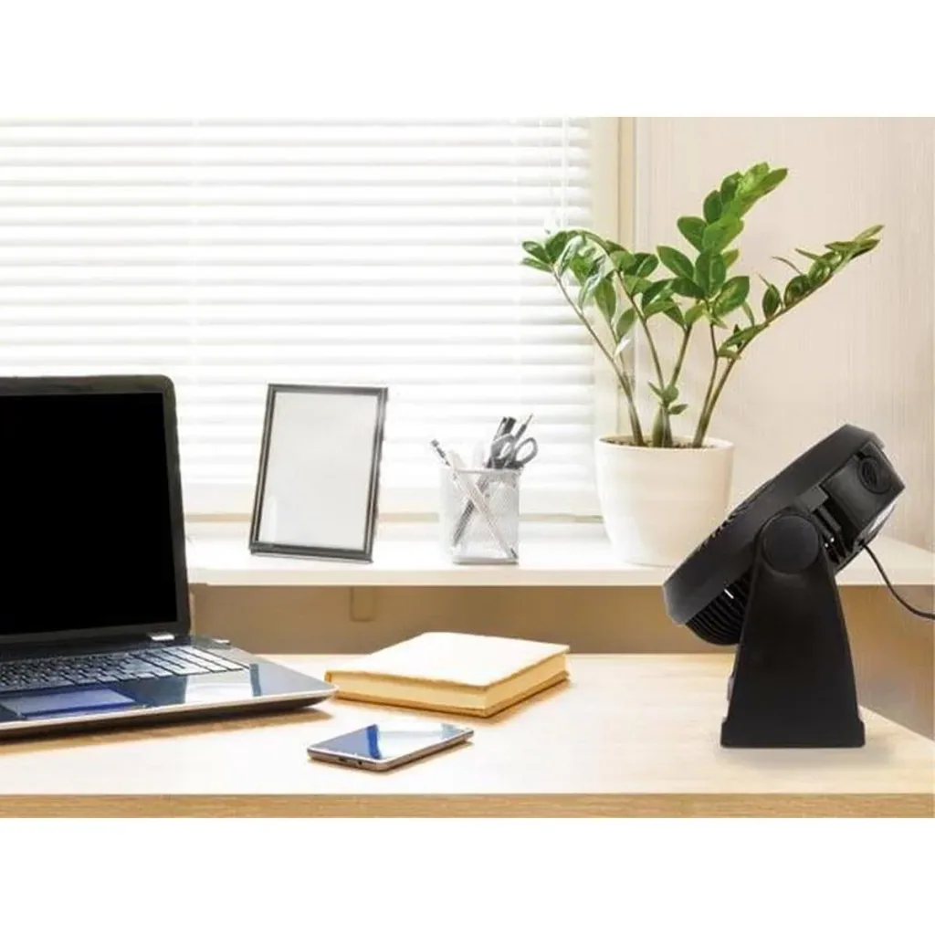 NL Boden- und Wandventilator ABS - Ø30cm - Schwarz - 35W
