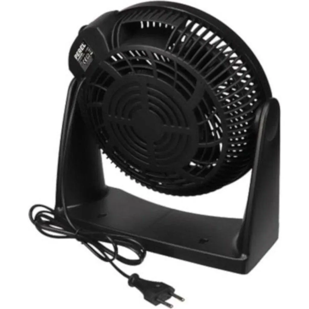 NL Boden- und Wandventilator ABS - Ø30cm - Schwarz - 35W