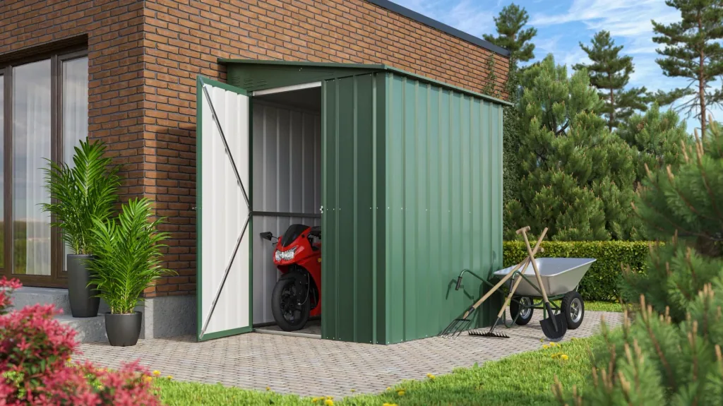 Gerätehaus Lean to 56, jade
