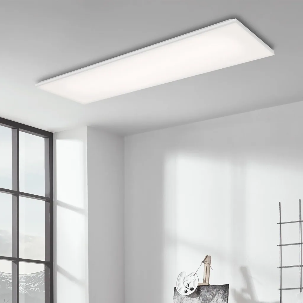 Rahmenloses LED Panel, rechteckig, 38 Watt, weiß
