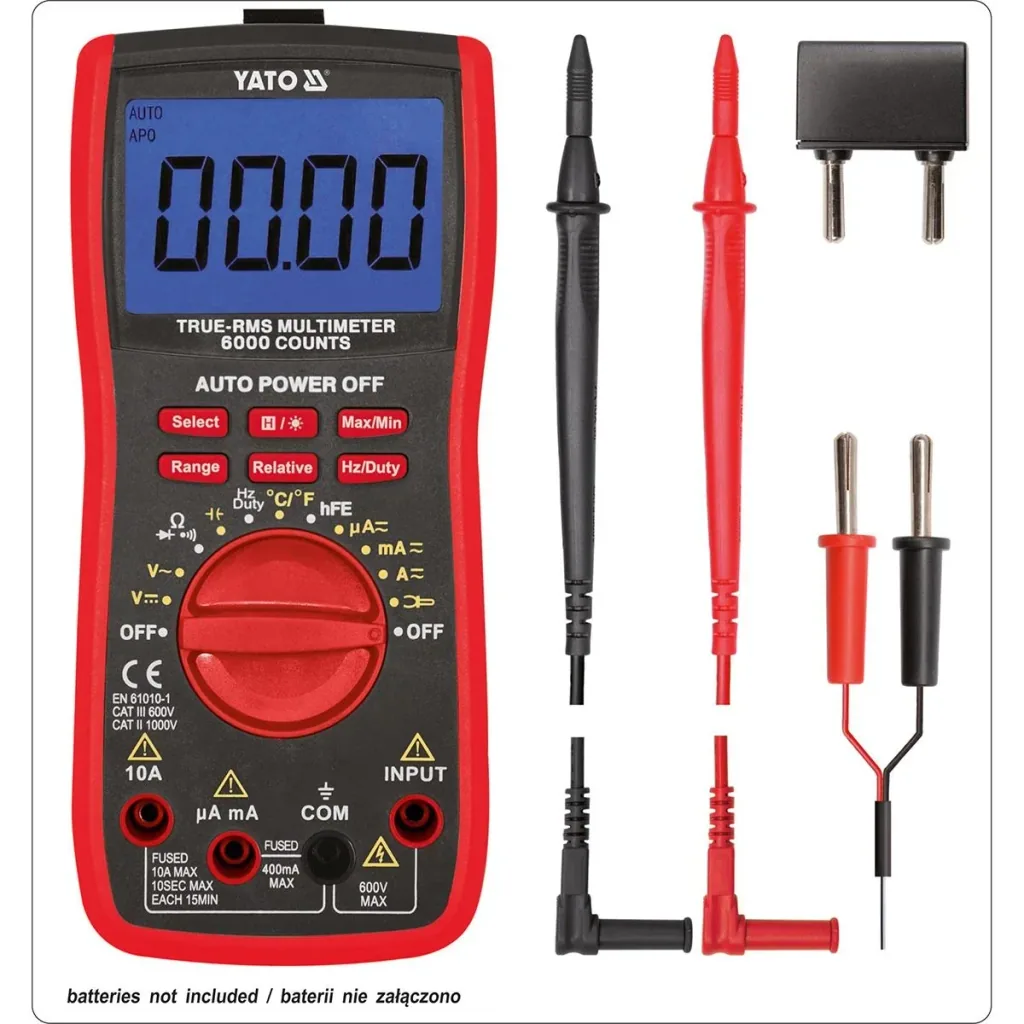 Multimeter mit RMS-Funktion - automatischer Bereich