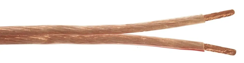 Lautsprecherleitung 2x4 mm² transparent 25m