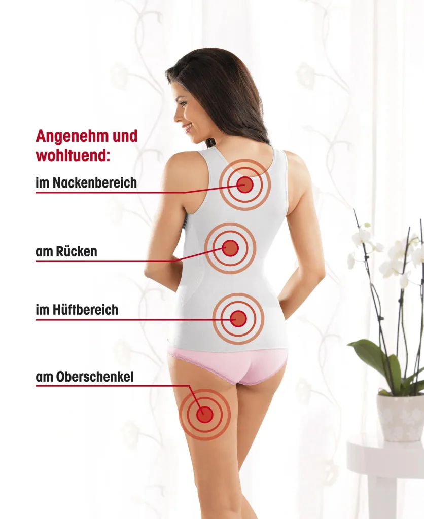Massagematte mit Wärmefunktion, 9,6 Watt