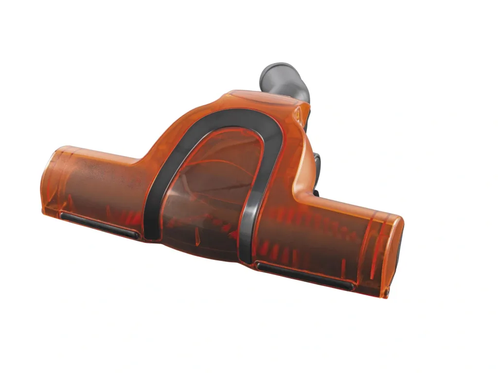 Zyklon-Staubsauger "Pet Star", mit 6-teiligem Jumbo-Düsen-Set, inklusive Tierhaardüse, 700 Watt, Silberfarben/ Orange