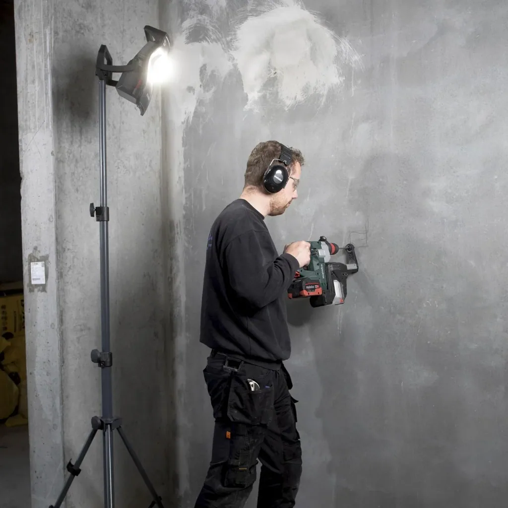 Handflutlichtstrahler NOVA 10 CAS + Scangrip CAS Netzgerät + abnehmbarem Diffuser L