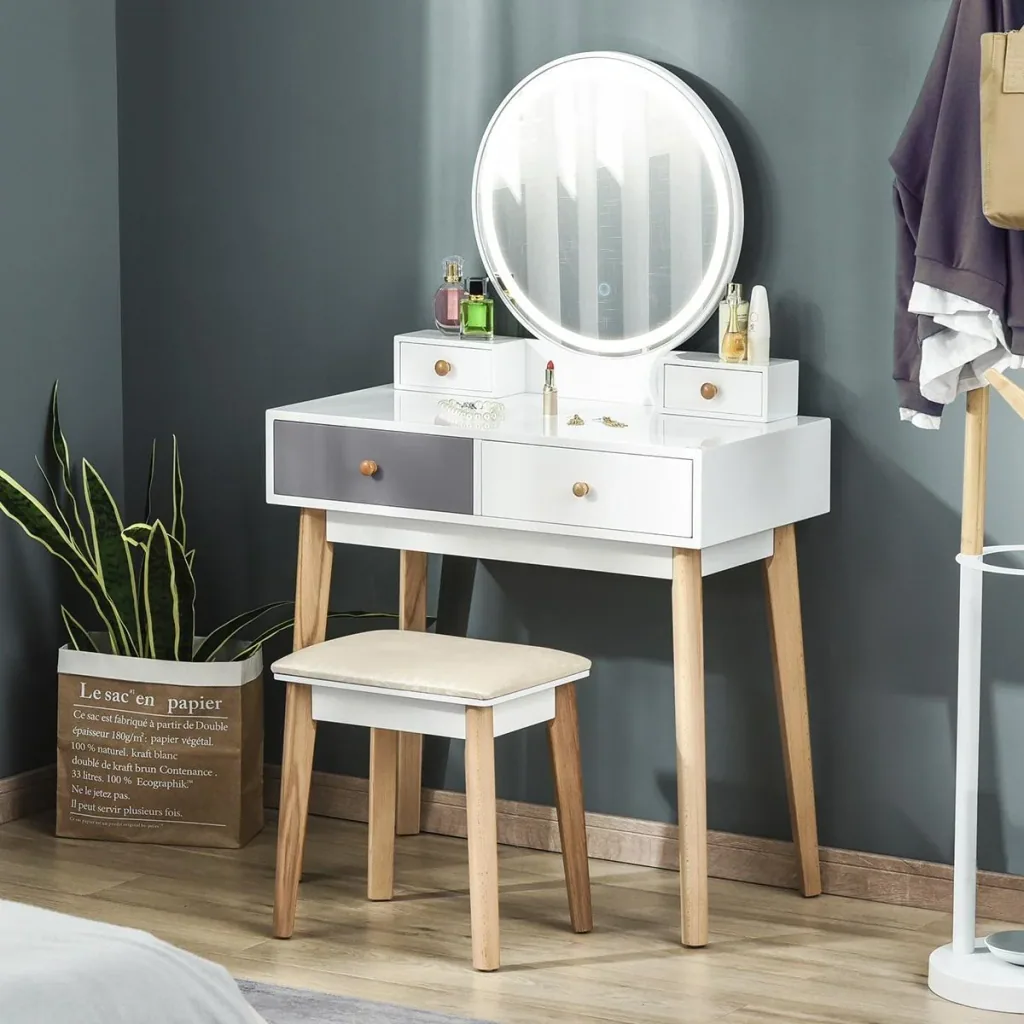 Schminktisch Kommode Tisch Skandi Design