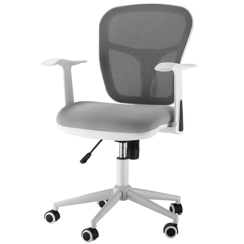 Bürostuhl Schreibtischstuhl ergonomischer Drehstuhl mit Wippfunktion Rollen Chefsessel mit Mesh Netz Computerstuhl Höhen