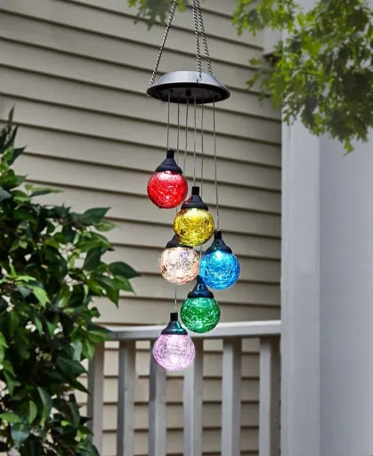 LED Solar Leuchten "Windspiel"