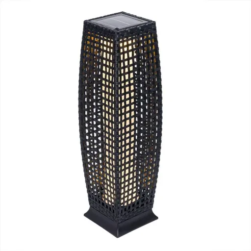 Solar-Gartenleuchte Polyrotan 25 LED 70cm