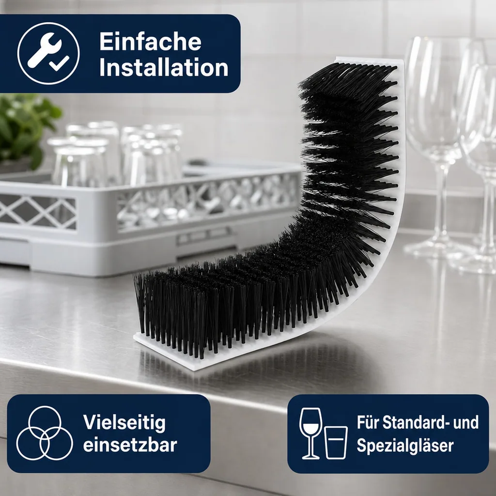 Außenrandbürste für Gläserspülgerät Delfin TS 1100