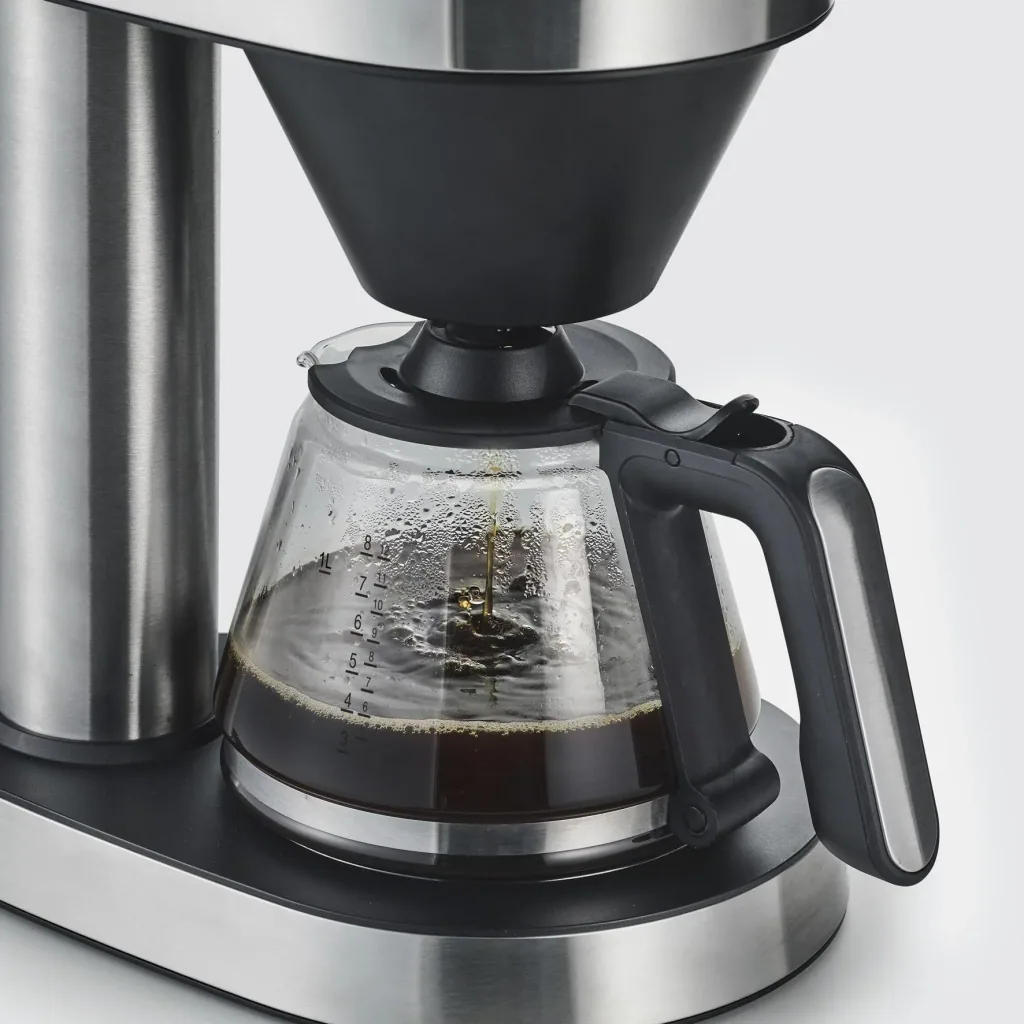 Kaffeemaschine „Caprice“, KA 5760, Silberfarben/ Schwarz