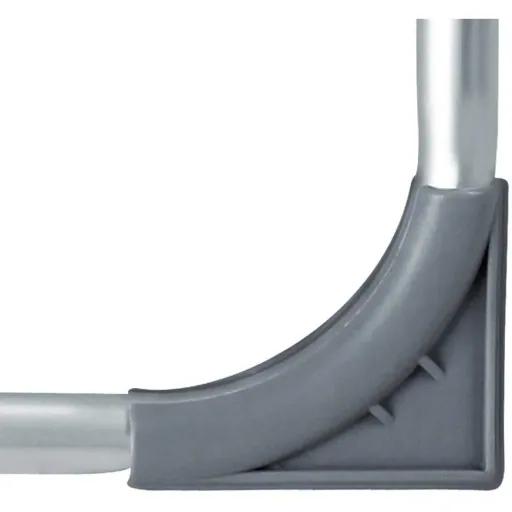 Gartenstuhl mit hoher Rückenlehne anthrazitfarbenes Aluminium 2er-Set