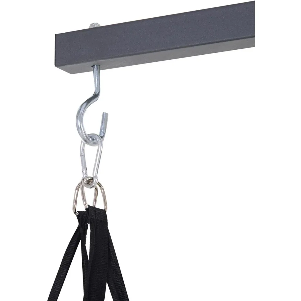 Boxsackständer mit Punchingball schwarz