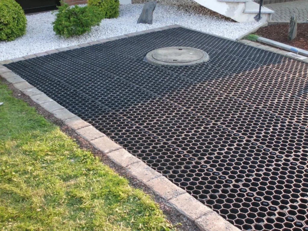 Paddockplatten 5 Stück = 1 m², schwarz