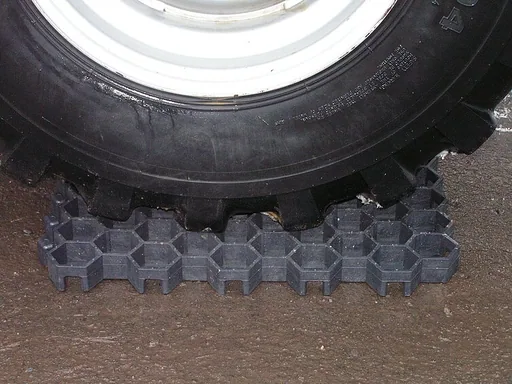 Paddockplatten 5 Stück = 1 m², schwarz