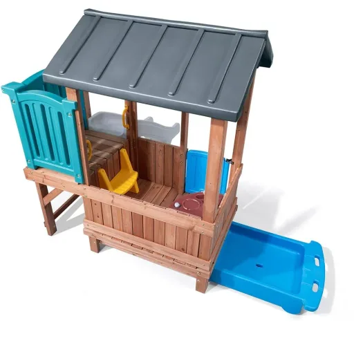Woodland Adventure Playhouse & Slide