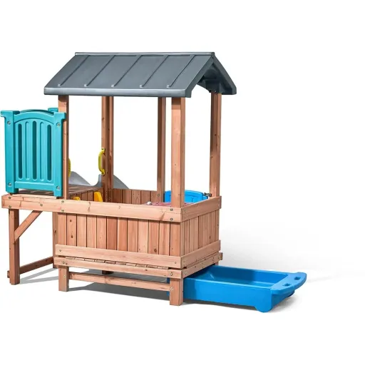Woodland Adventure Playhouse & Slide